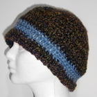Brown Bouclé Hat